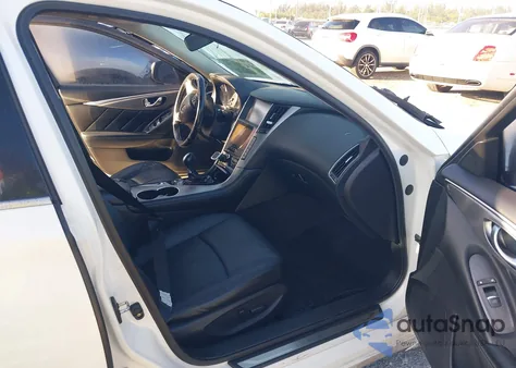 2014 Infiniti Q50 z USA, uszkodzony, nr VIN JN1BV7AP5EM682195